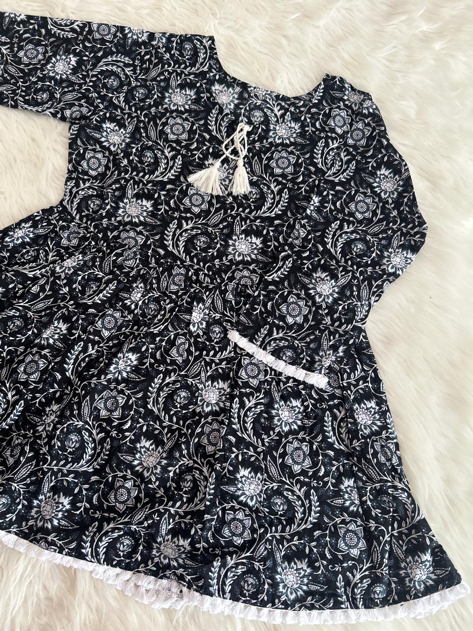 SHADOW CHIC PEPLUM TOP