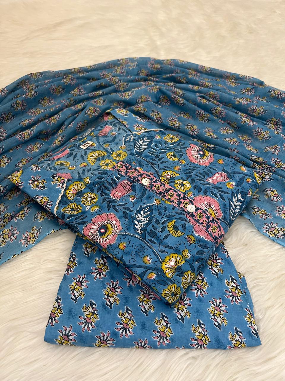 BLUE DREAMS SUIT SET