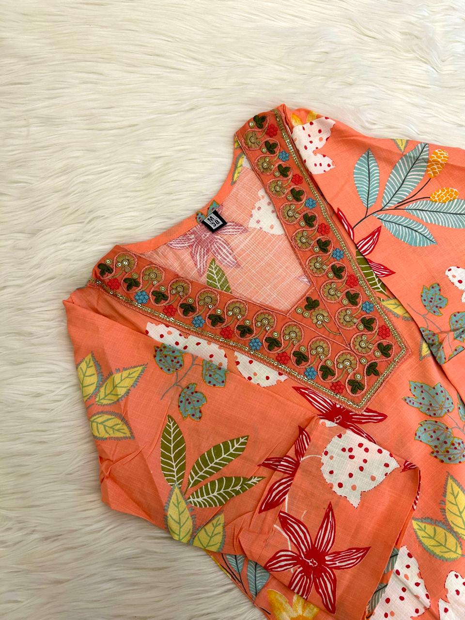 CORAL PUNCH SUIT SETS