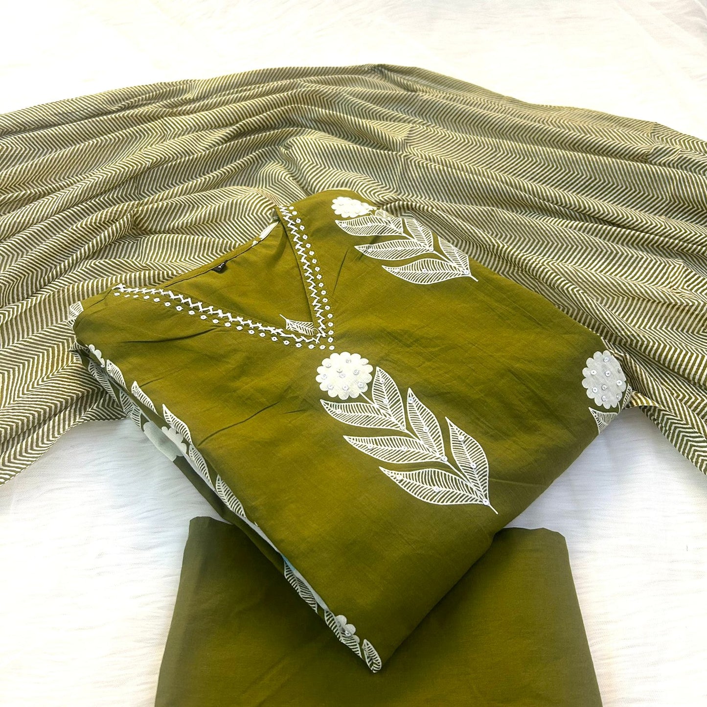 MEHR GREEN SUIT SET