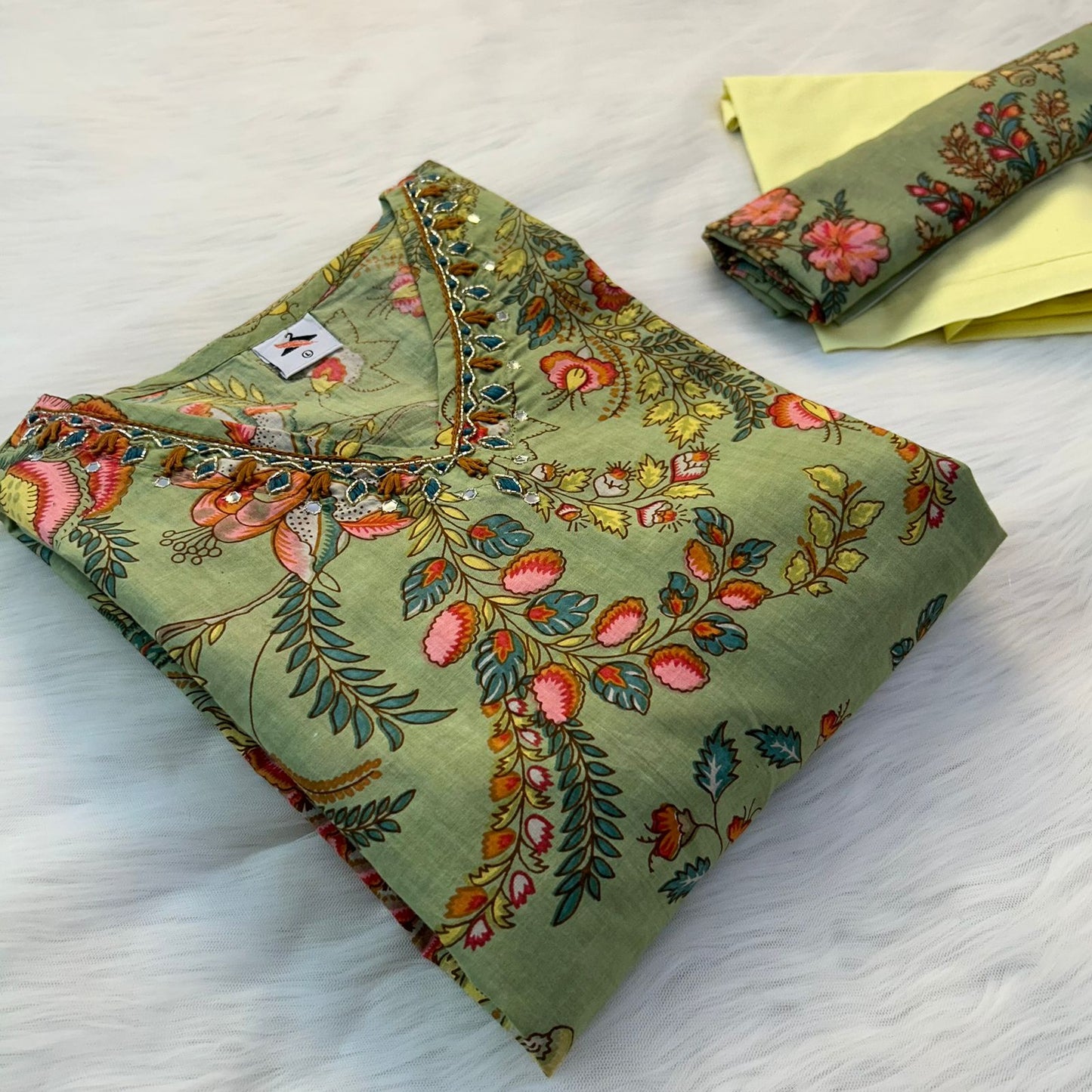 MEHR OLIVE SUIT SET