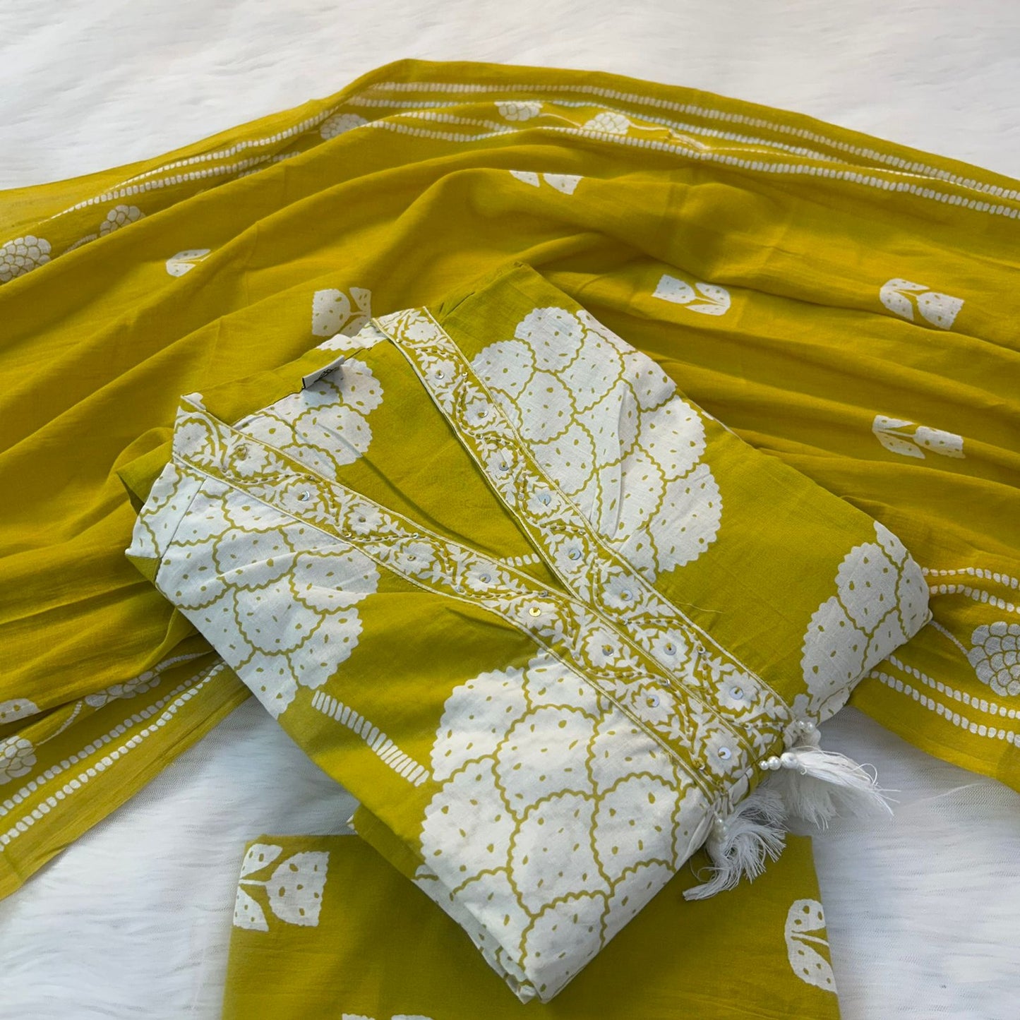 JHALAK YELLOW SUIT SET