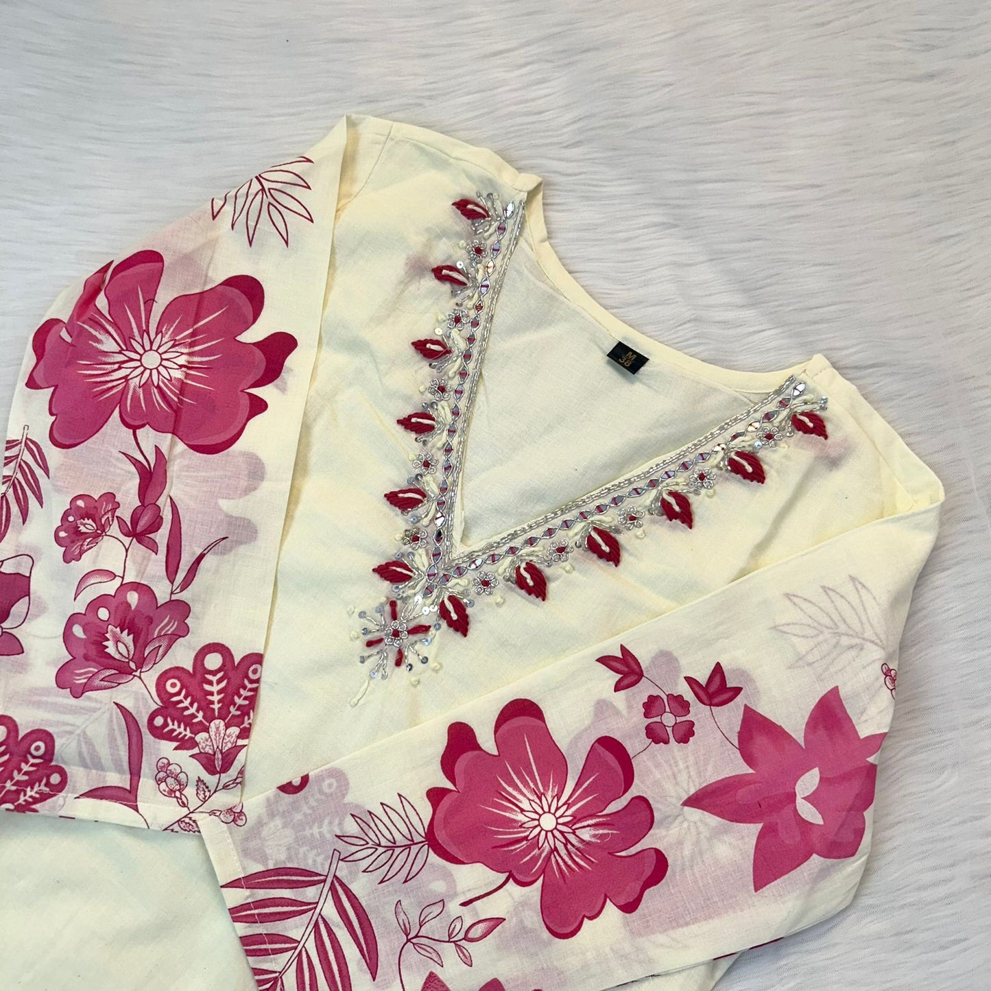 FIZA WHITE SUIT SET