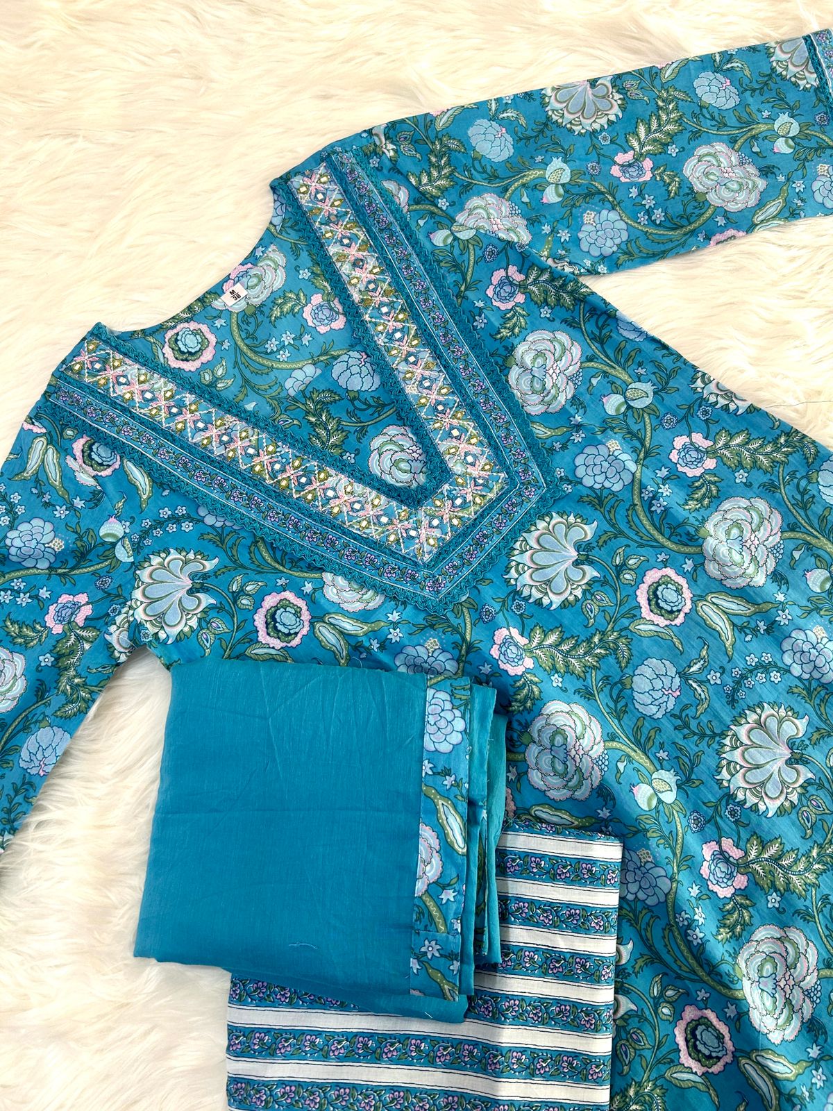 BURST OF BLUE SUIT SETS
