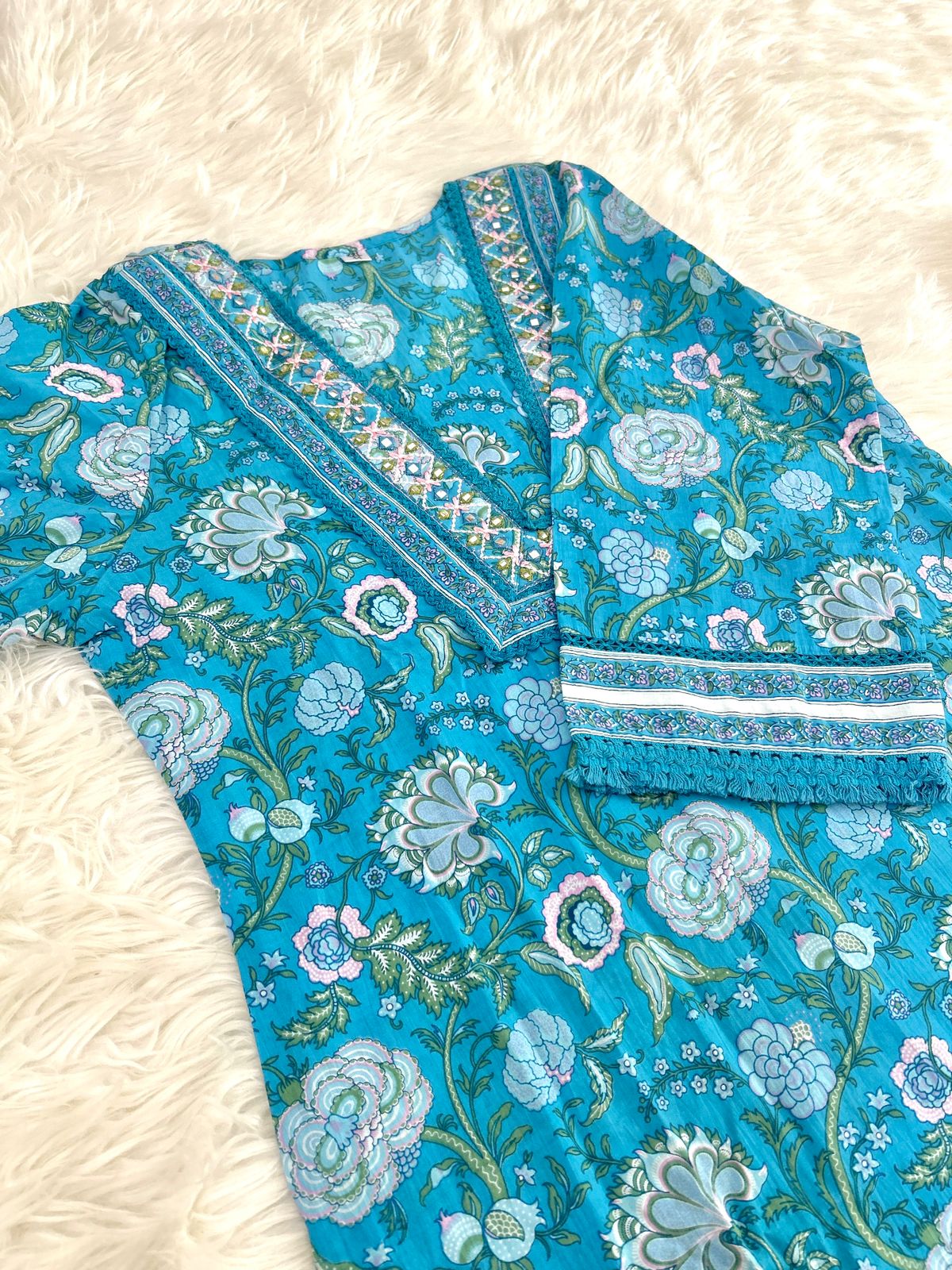 BURST OF BLUE SUIT SETS