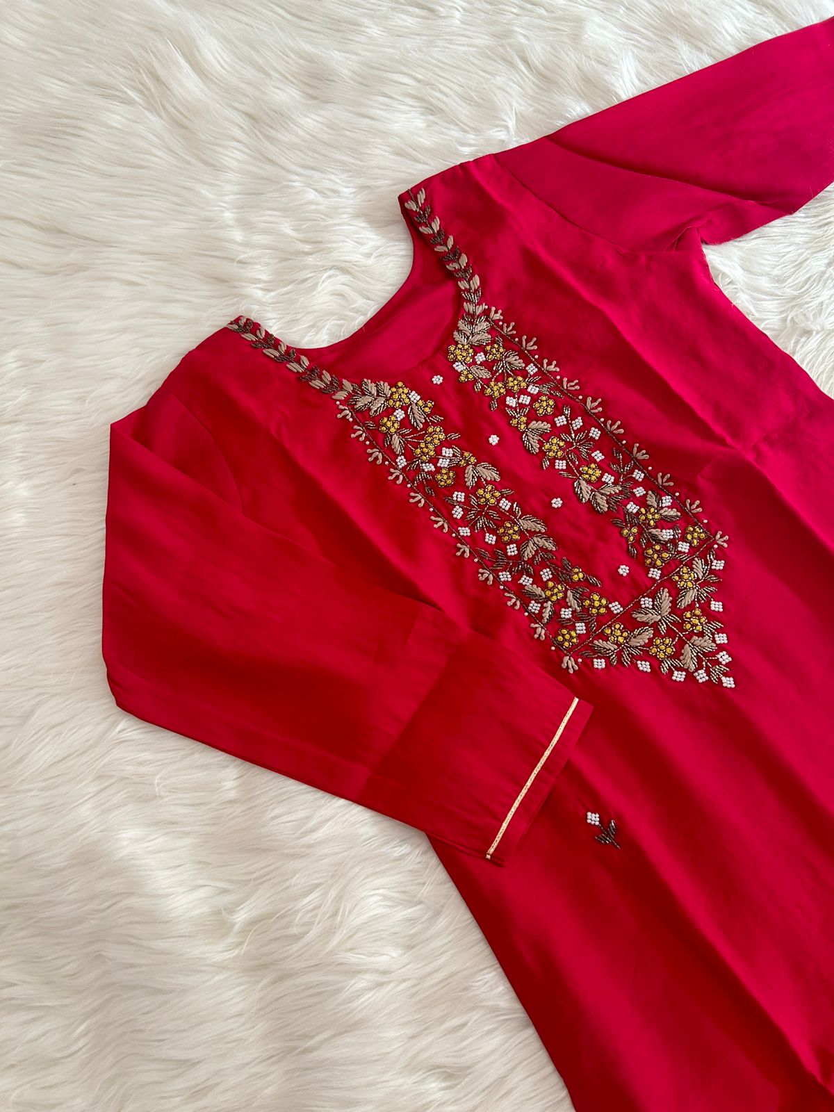 RED RUSH SUIT SET