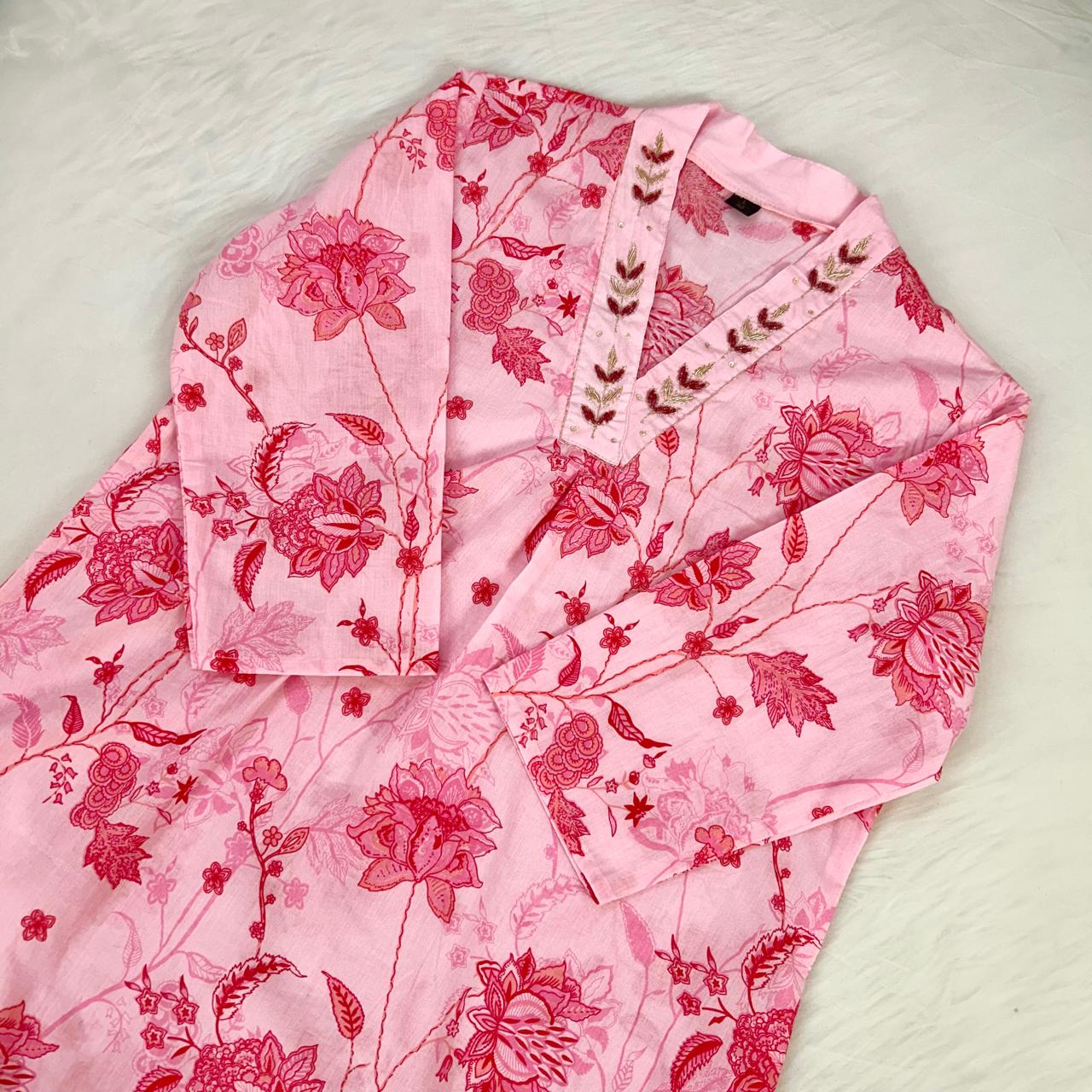NOOR PINK SUIT SET