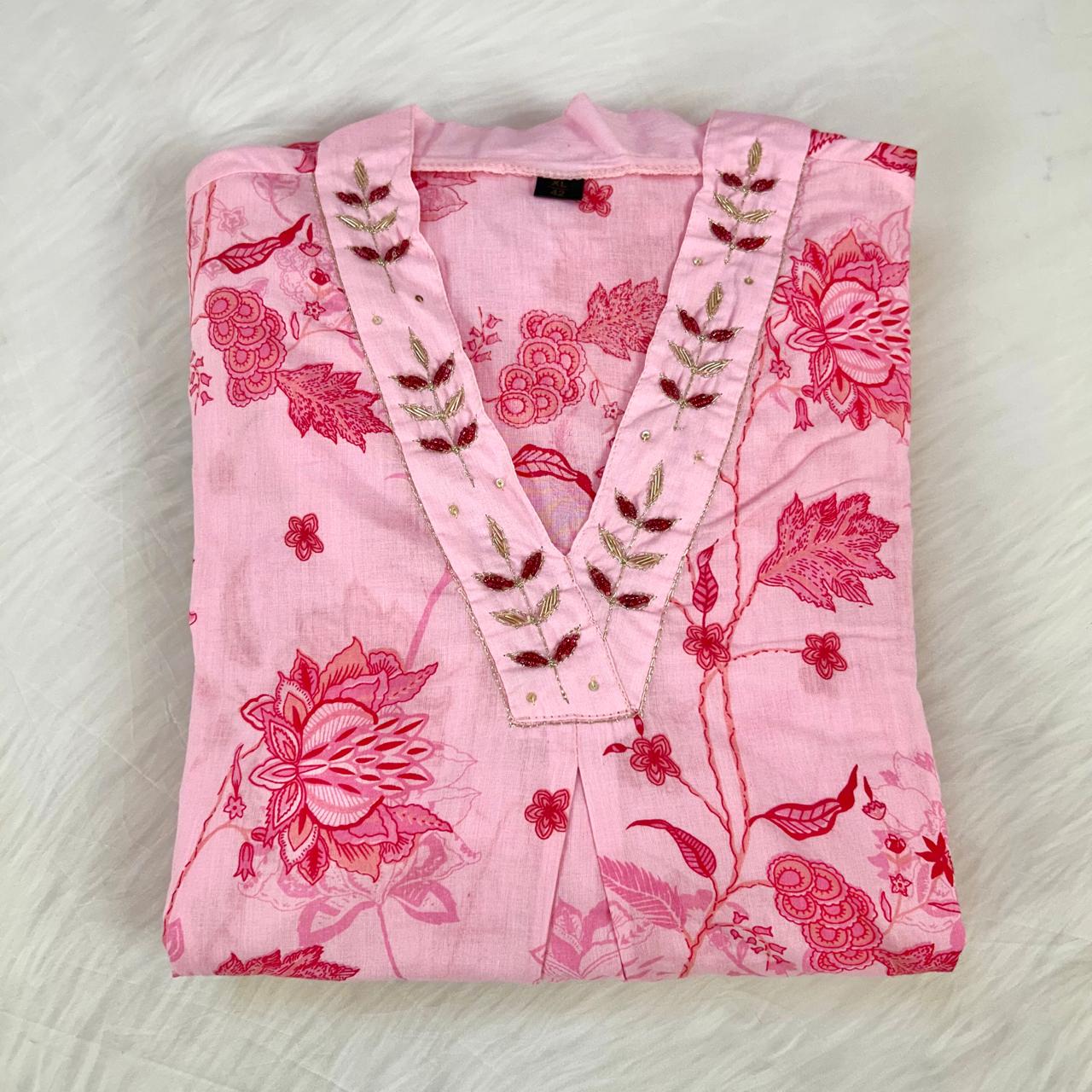 NOOR PINK SUIT SET