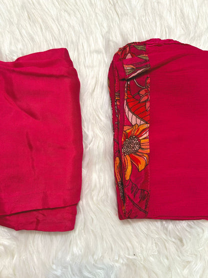 PINK IT UP ANARKALI SET
