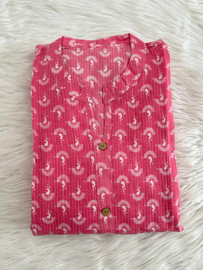 CANDY PUFF SHORT KURTI