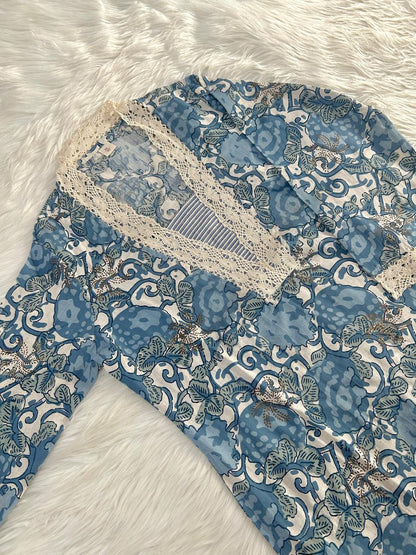 CLOUD WHISPER A-LINE KURTI