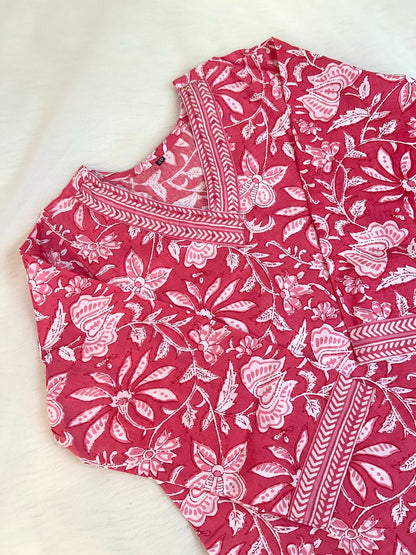 BUBBLE GUM POP SUIT SET