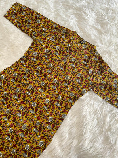 SUNEHRI A-LINE KURTI