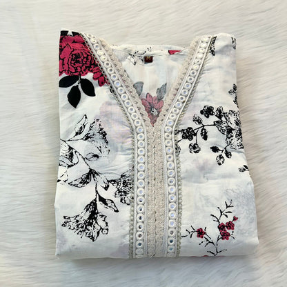MEHR WHITE SUIT SET