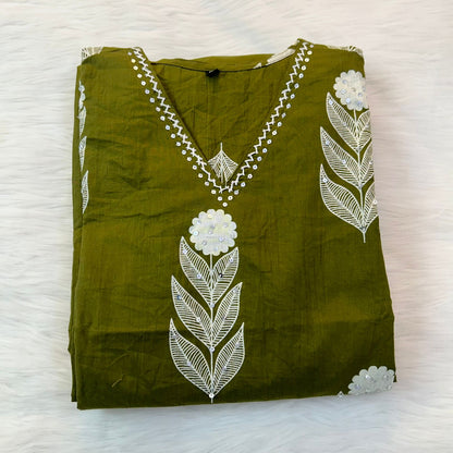 MEHR GREEN SUIT SET