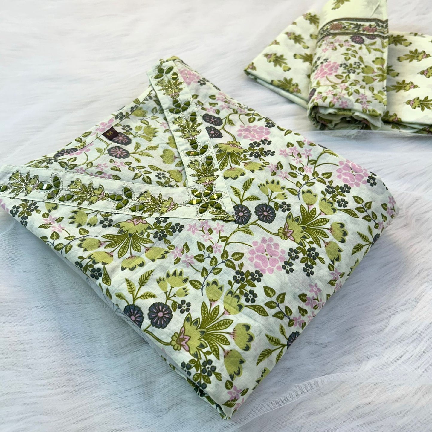 NOOR GREEN SUIT SET
