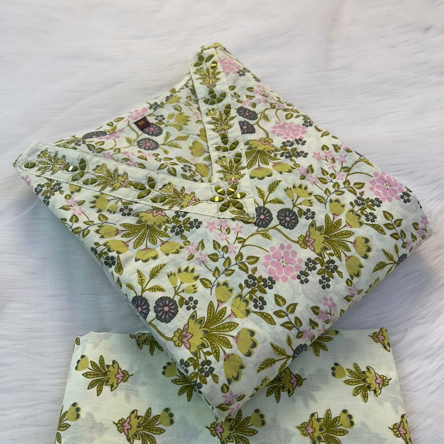 NOOR GREEN SUIT SET