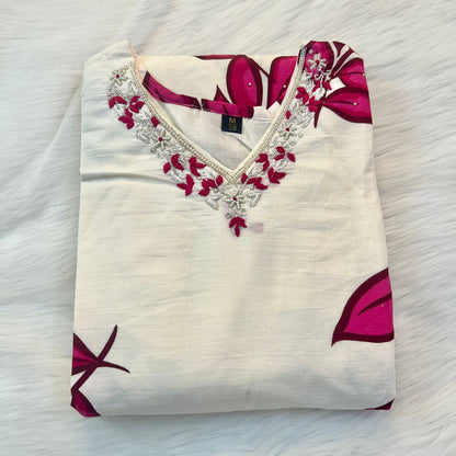 GUL WHITE SUIT SET