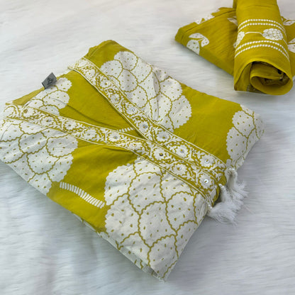 JHALAK YELLOW SUIT SET