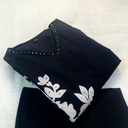 FIZA BLACK SUIT SET