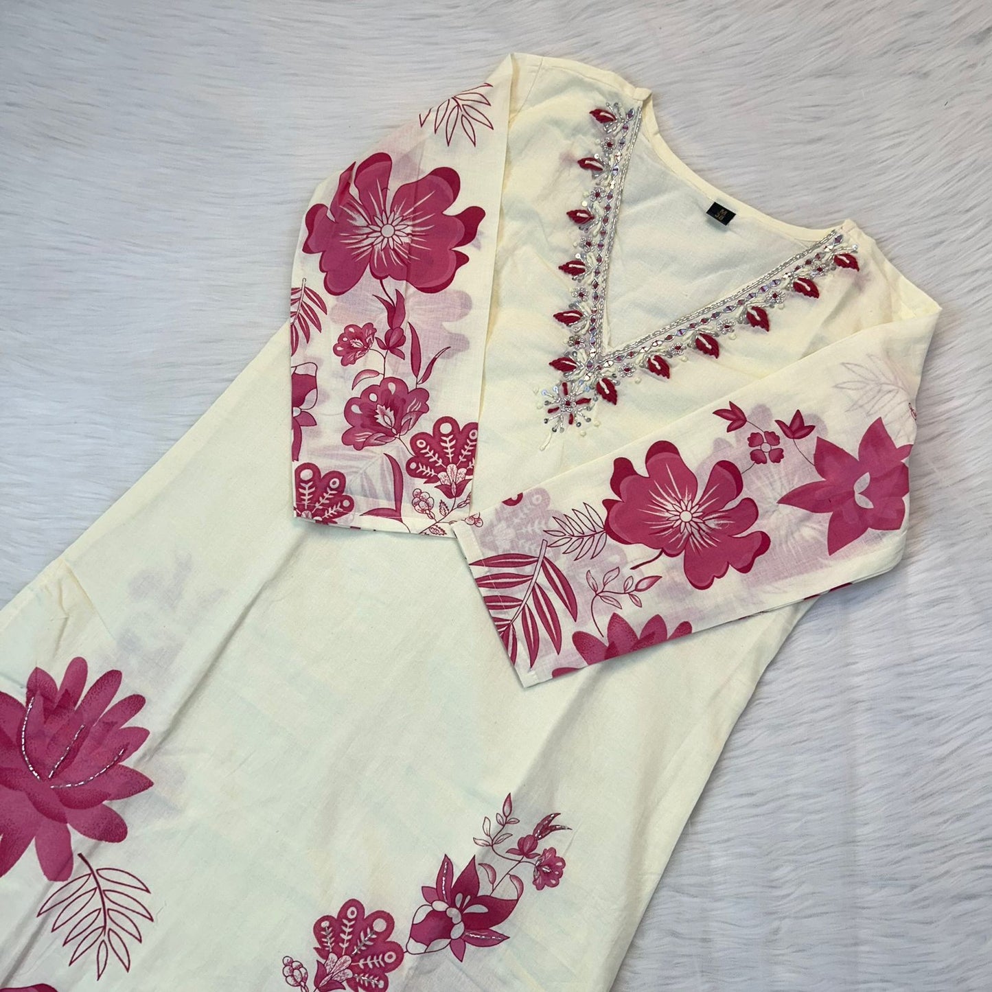 FIZA WHITE SUIT SET