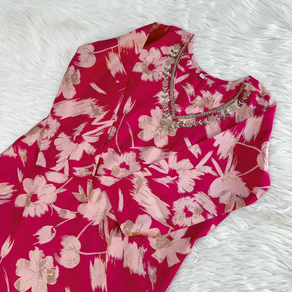 SEHR MAGENTA SUIT SET