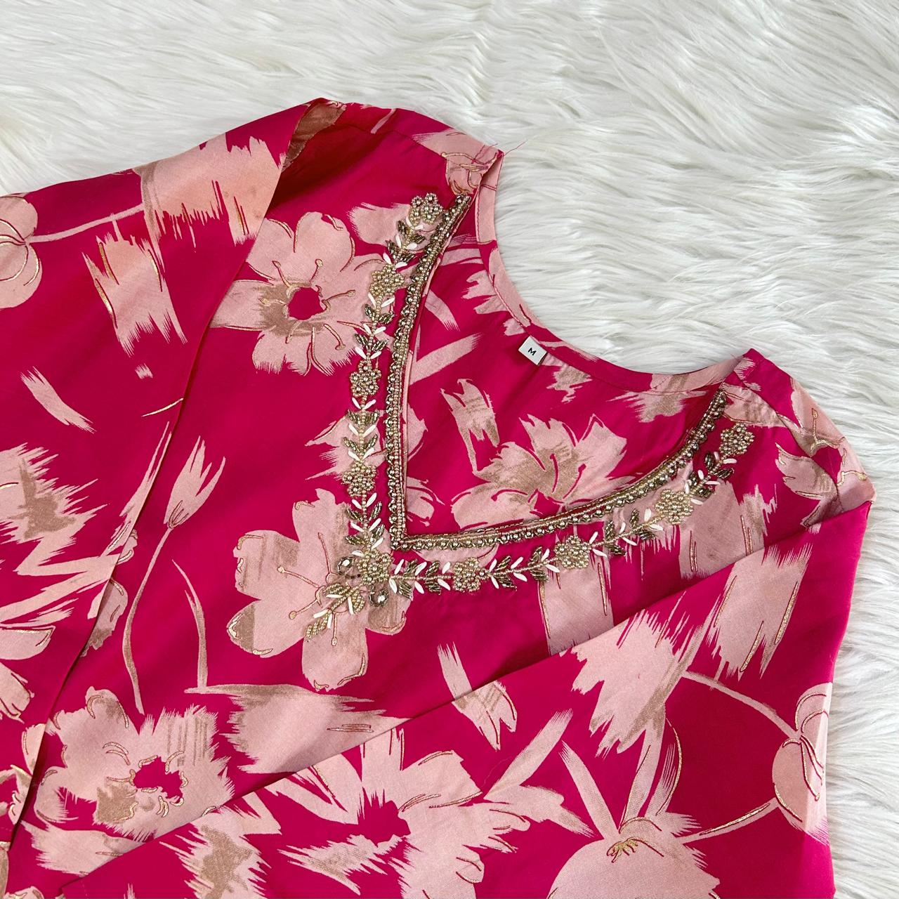 SEHR MAGENTA SUIT SET