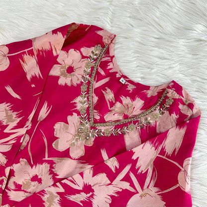 SEHR MAGENTA SUIT SET