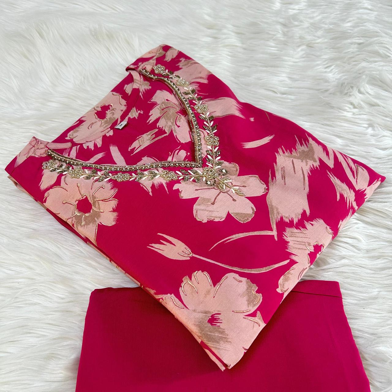 SEHR MAGENTA SUIT SET