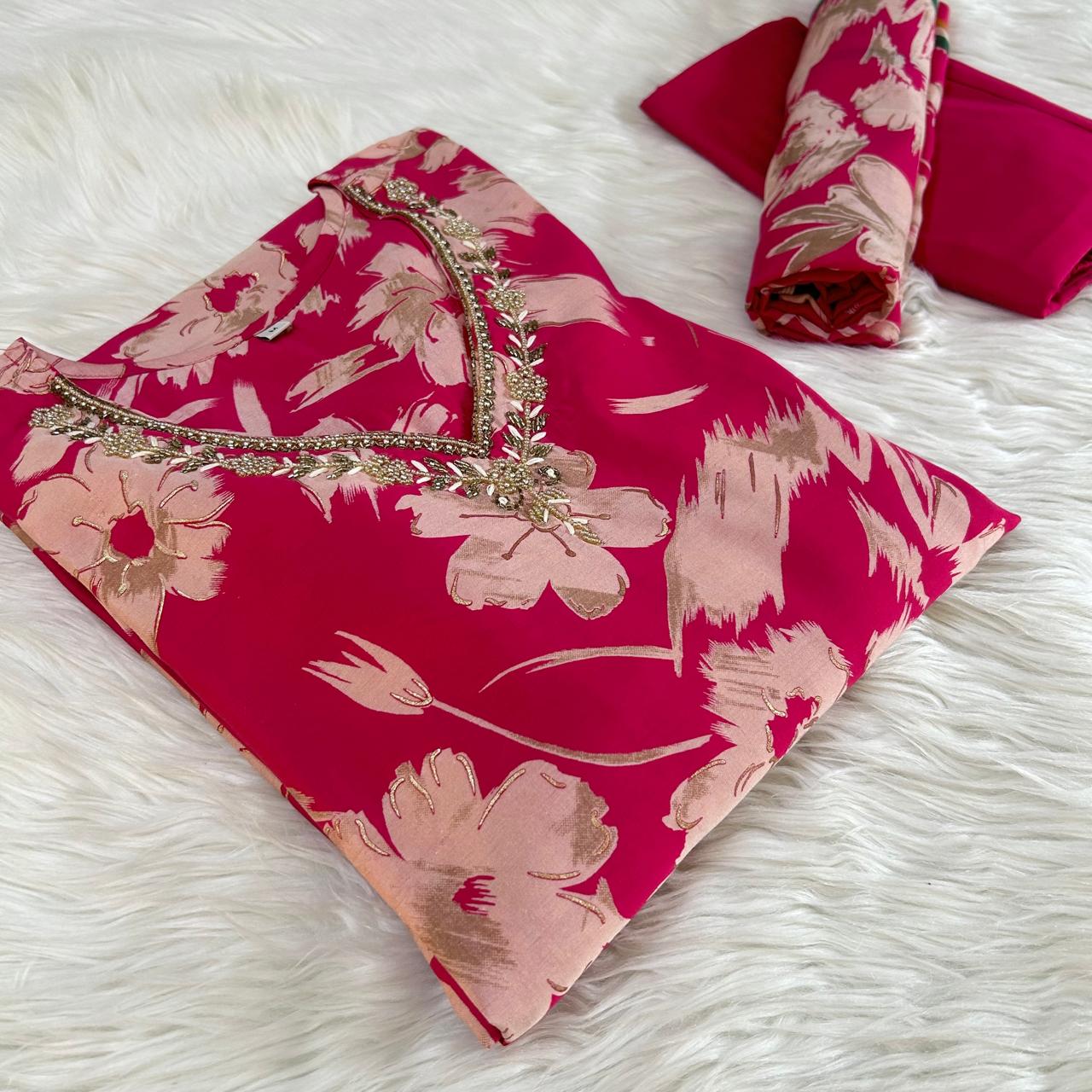 SEHR MAGENTA SUIT SET