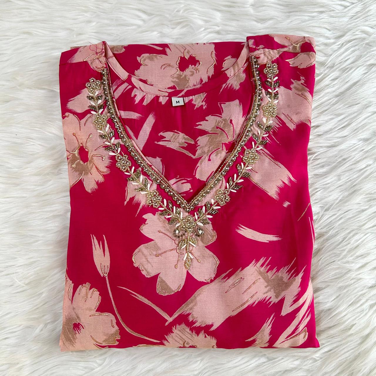 SEHR MAGENTA SUIT SET