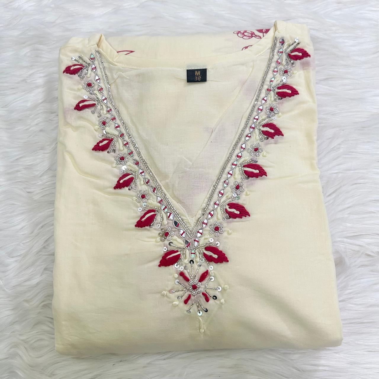 FIZA WHITE SUIT SET