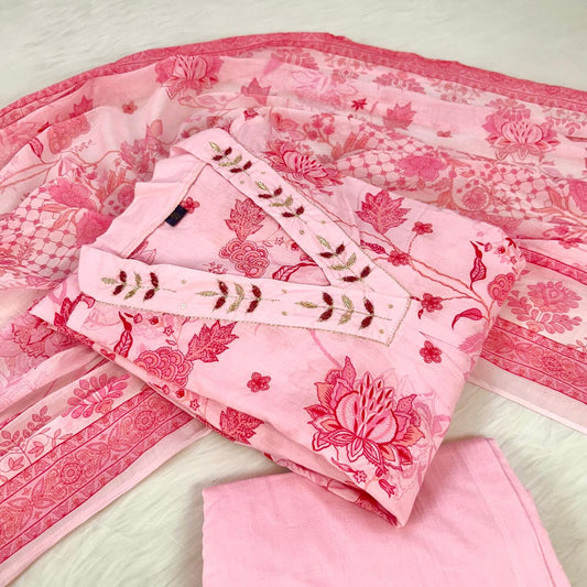 NOOR PINK SUIT SET