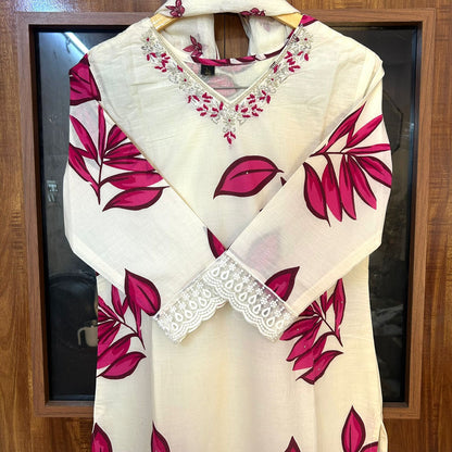 GUL WHITE SUIT SET