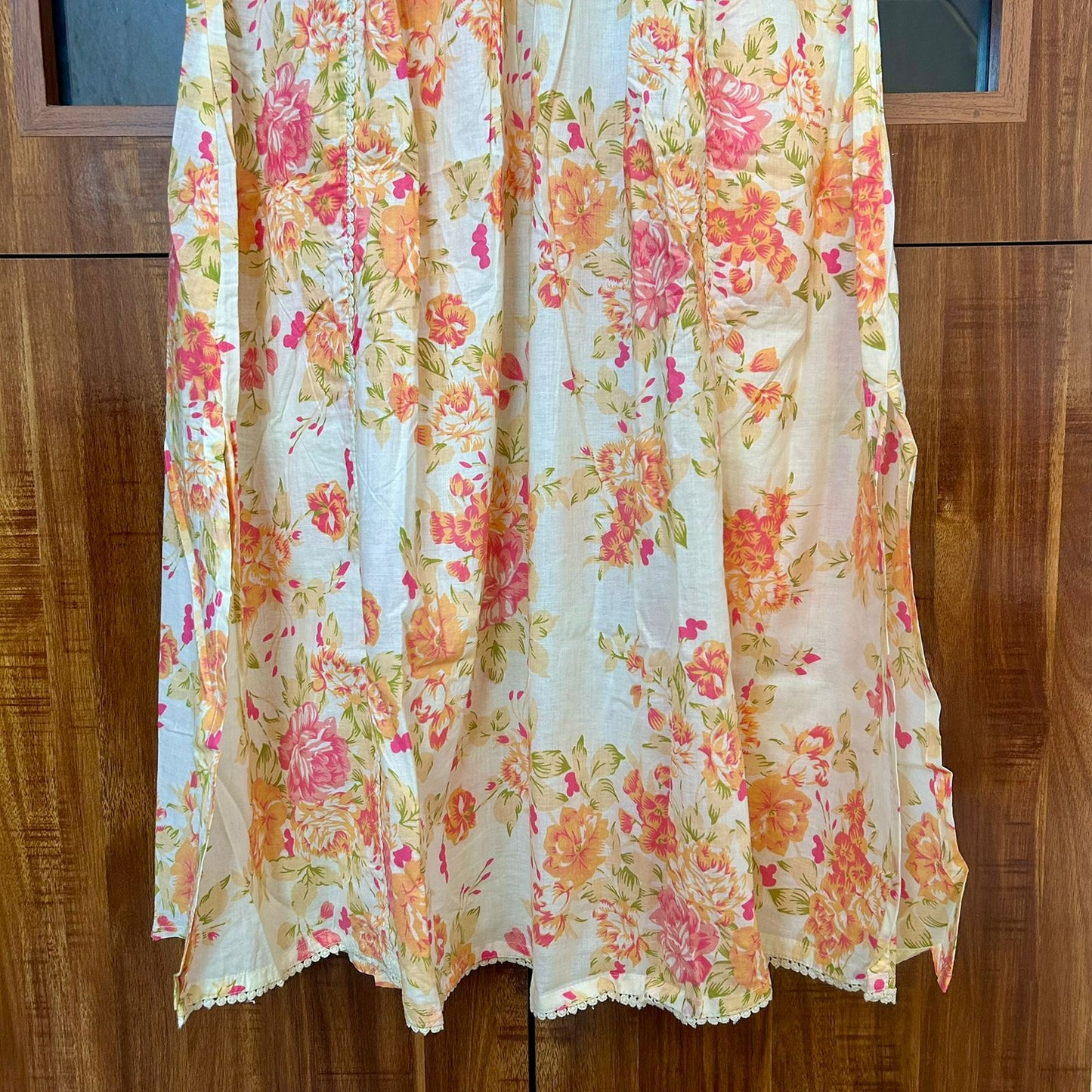 KHUSH OFF WHITE A-LINE SUIT SET