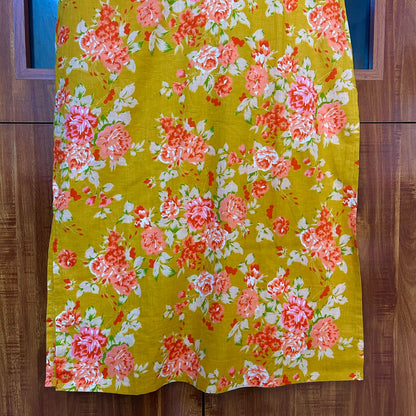 NOOR MUSTARD A-LINE SUIT SETS