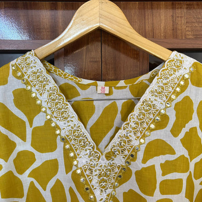 MEHR YELLOW SUIT SET