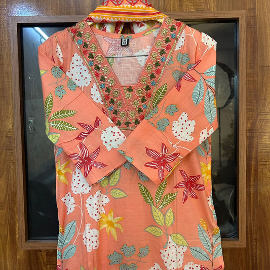 CORAL PUNCH SUIT SETS