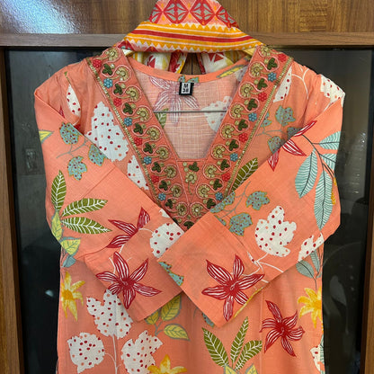 CORAL PUNCH SUIT SETS